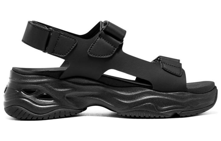 Skechers D'LITES Series Beach Sandals Women's Black