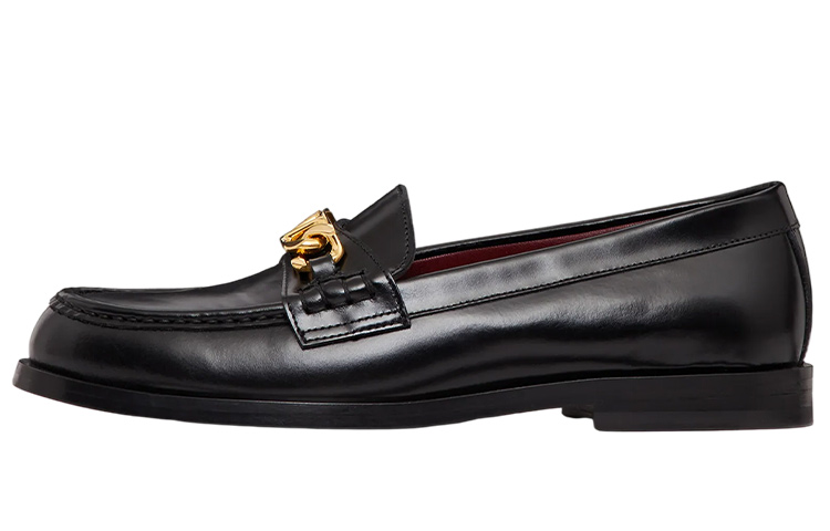 Valentino VLogo Chained Slip-On Loafers Women's