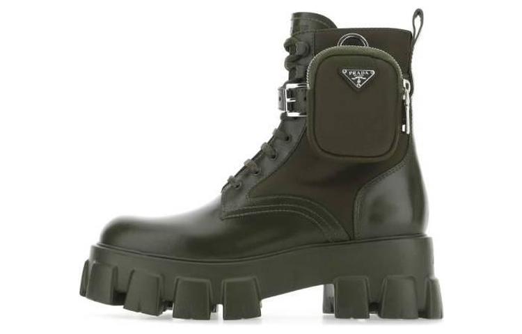 PRADA Monolith Ankle Boots