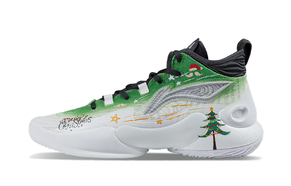 LiNing YuShuai 18 Wear-Resistant Slip-Resistant Low-Top Basketball Shoes Men's White Green