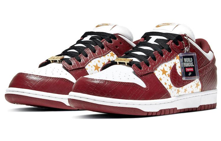 Nike Sb Dunk Low Supreme Stars Barkroot Brown 2021 купить в интернет-магазине Yoocart с быстрой доставкой по России.