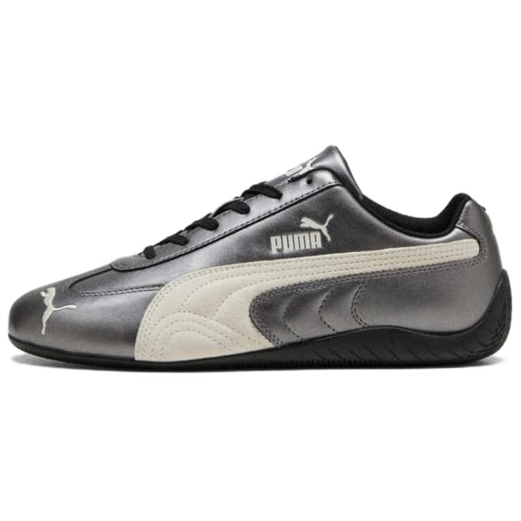 PUMA Speedcat Low Top Casual Shoes Unisex Silver Gray