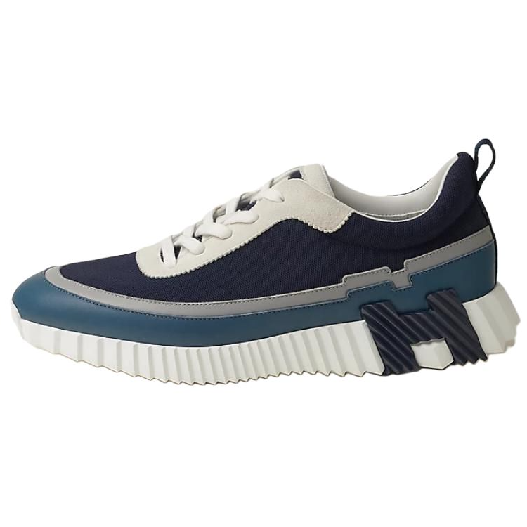 HERMES Bouncing Casual Shoes Men Low-Top Blue купить в интернет-магазине Yoocart с быстрой доставкой по России.