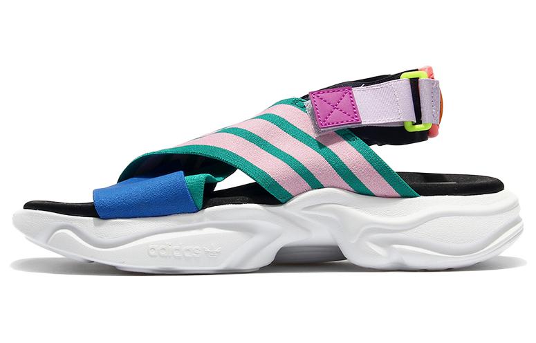 Magmur Sandal Women's Adidas Originals 'Glory Green Pink Blue' Women's