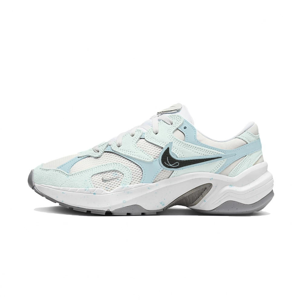 Nike AL8 Star Joy Manufacturing, Sea Salt Wave Breathable Height Increase Low top Casual Shoes Unisex White Beige Blue