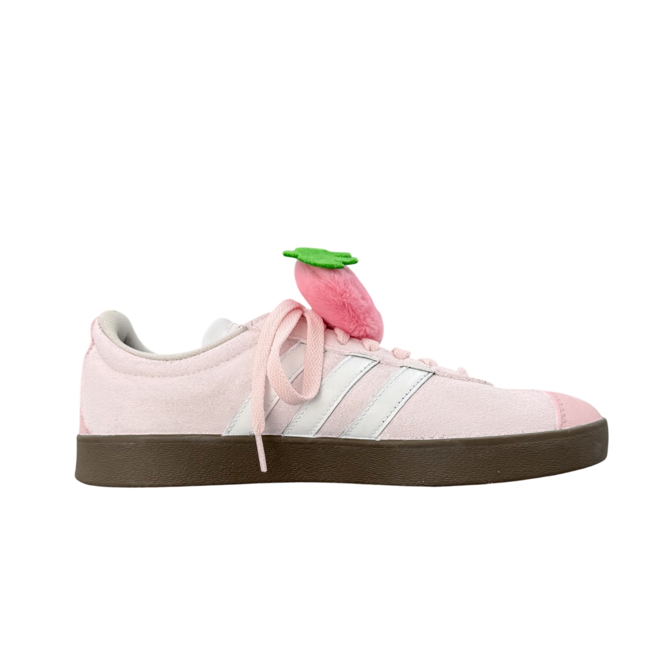 Adidas VL Court 2.0 Skateboard Shoes Unisex Low top Pink/White