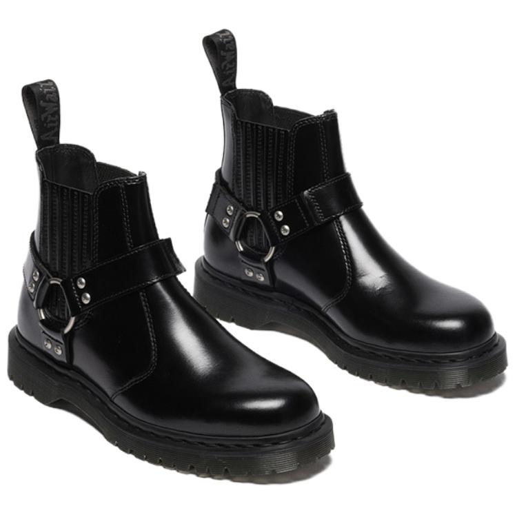 Dr.Martens 2976 Short Chelsea Boots Unisex Black купить в интернет-магазине Yoocart с быстрой доставкой по России.