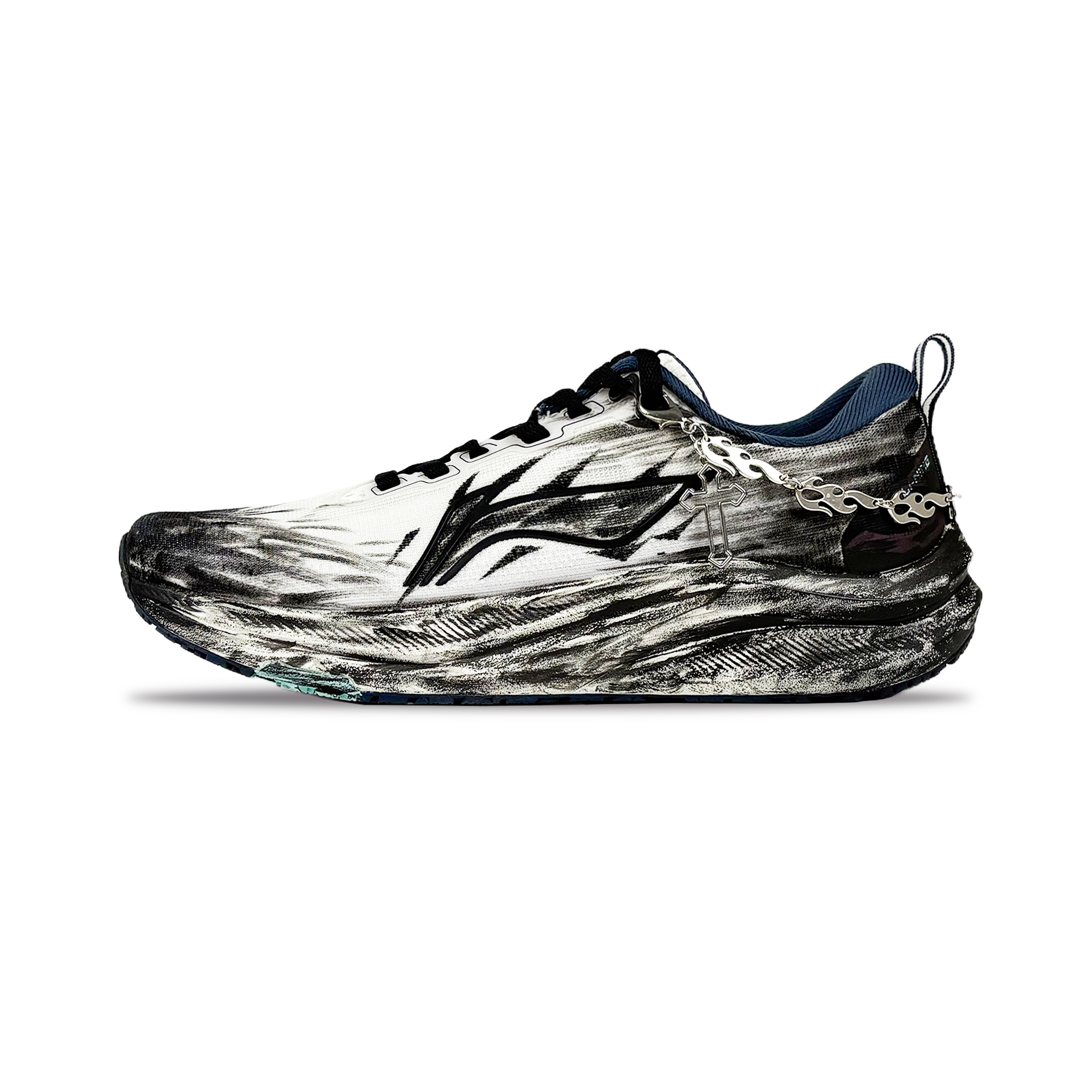 LINING Red Hare 8 Running Shoes Men's Low top Black/White купить в интернет-магазине Yoocart с быстрой доставкой по России.