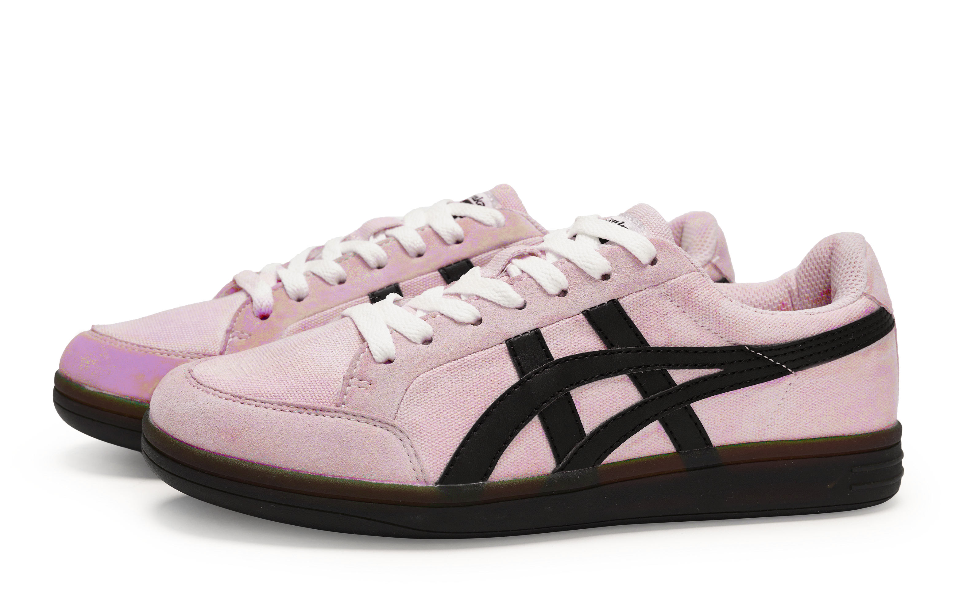 Onitsuka Tiger Advanti Impact Resistant And Waterproof Low Top Skateboard Shoes Unisex Pink Black купить в интернет-магазине Yoocart с быстрой доставкой по России.