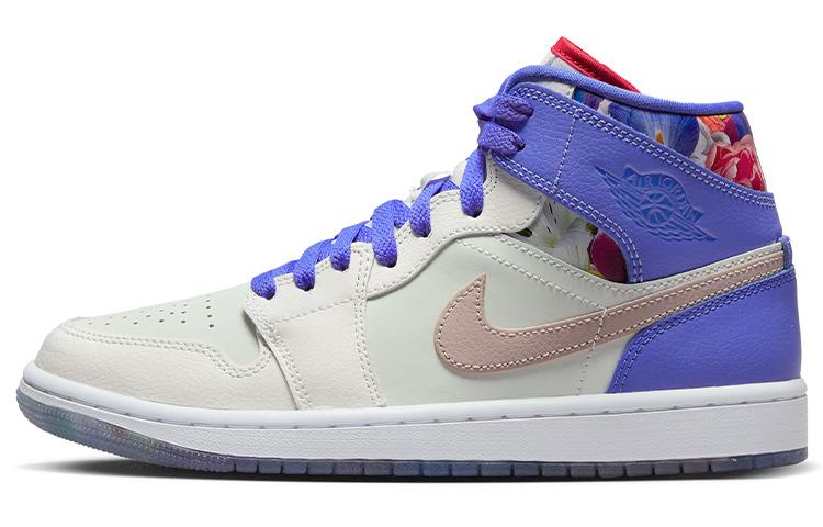 Jordan 1 Mid Se Valentine's Day Flowers Women's
