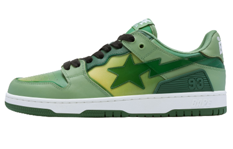 BAPE A BATHING APE Bape SK8 Sta Green Gradation
