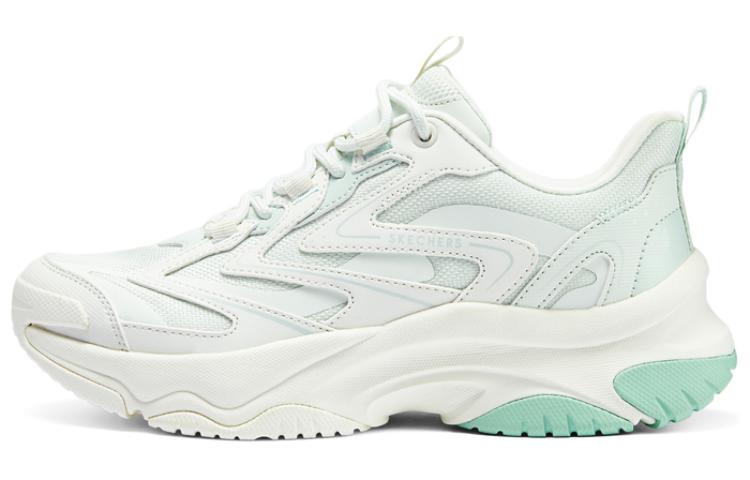 Skechers Street Series Mantle Moon Shoes Low Top Casual Shoes Women's White Green