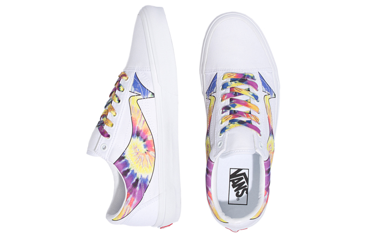 Vans Old Skool White Tie Dye Unisex 'White'