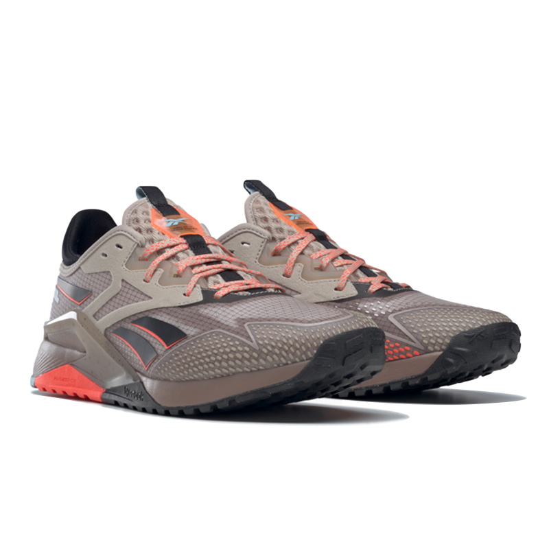 Reebok Nano X2 Tr Adventure 'Taupe Orange Flare' купить в интернет-магазине Yoocart с быстрой доставкой по России.