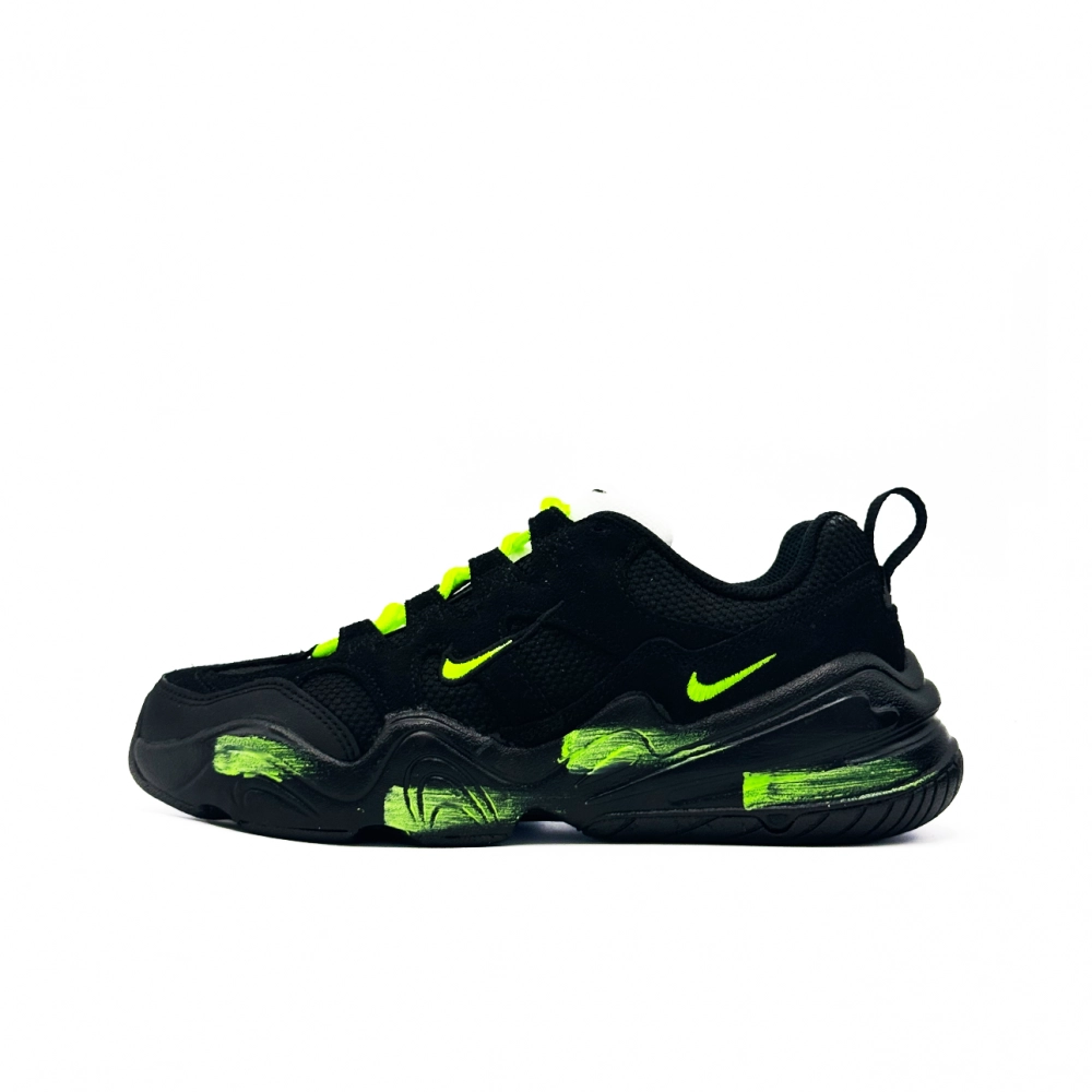 Nike Tech Hera Green Shadow Mystery Low top Casual Shoes Women's Black Green