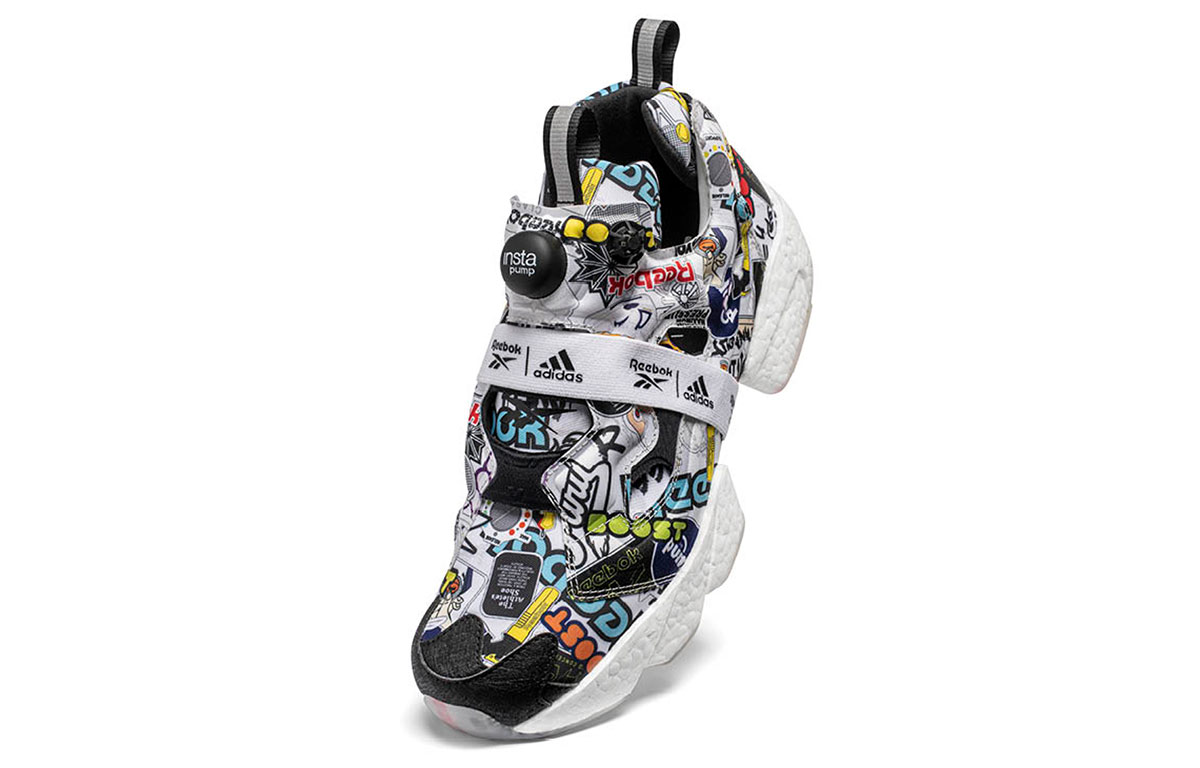 Reebok Instapump Fury Boost City Sticker купить в интернет-магазине Yoocart с быстрой доставкой по России.