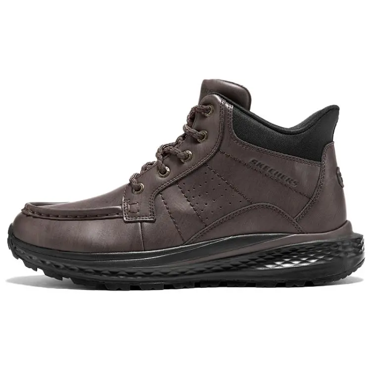 Skechers Relaxed Fit Abrasion Resistant Mountaineering Shoes Men's Brown