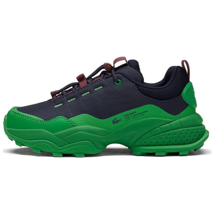 LACOSTE Low-Top Casual Shoes Women's Black Green