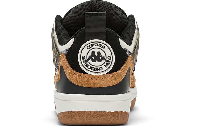 COPPOLELLA x Kappa Abrasion Resistant Low Top Skateboard Shoes Unisex White Brown Black купить в интернет-магазине Yoocart с быстрой доставкой по России.