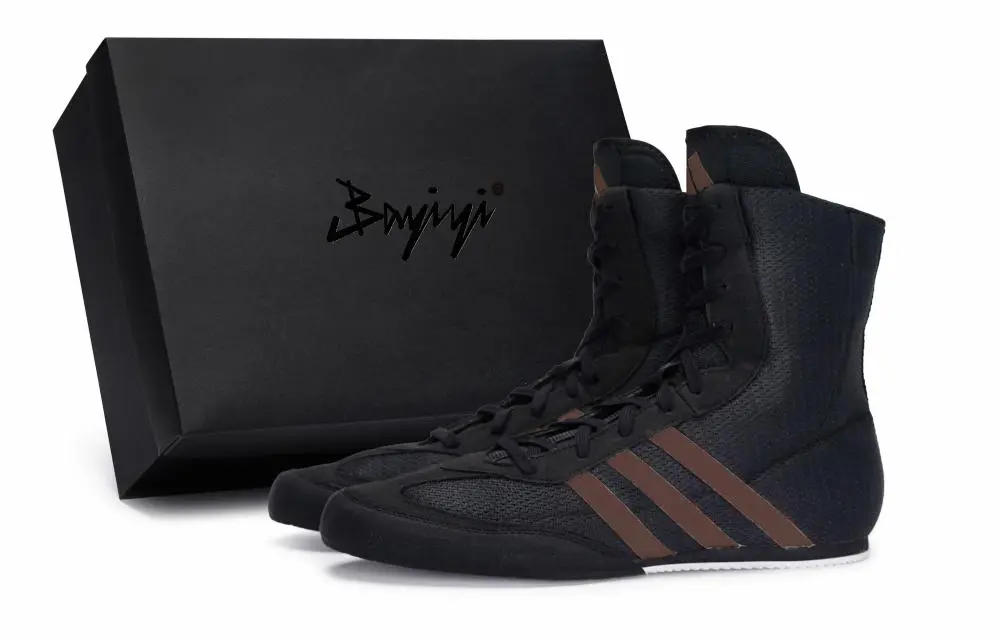 Adidas Box Hog 2.0 Training Shoes Unisex High top Coffee