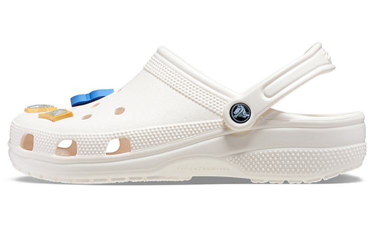 HONOR OF KINGS x Crocs Classic Clog Clogs Unisex White Blue Mismatched Swan's Dream, Xiao Qiao Elite Edition