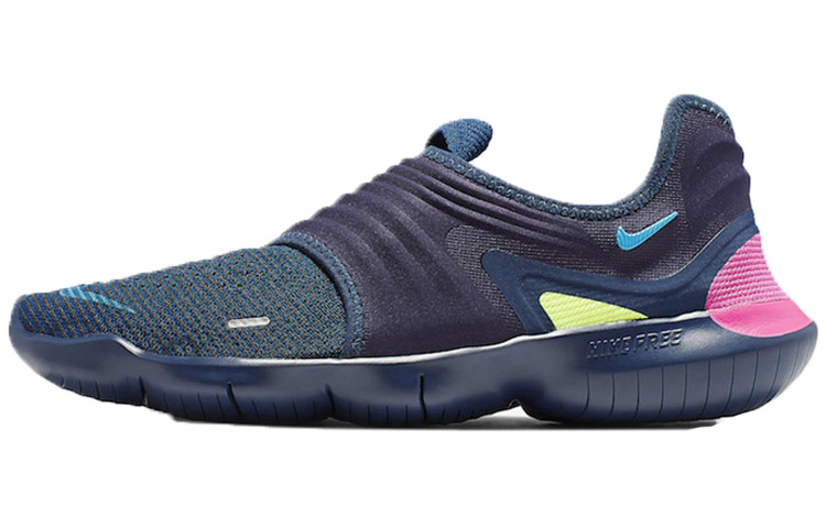 Nike Free Rn 3 Flyknit Midnight Navy