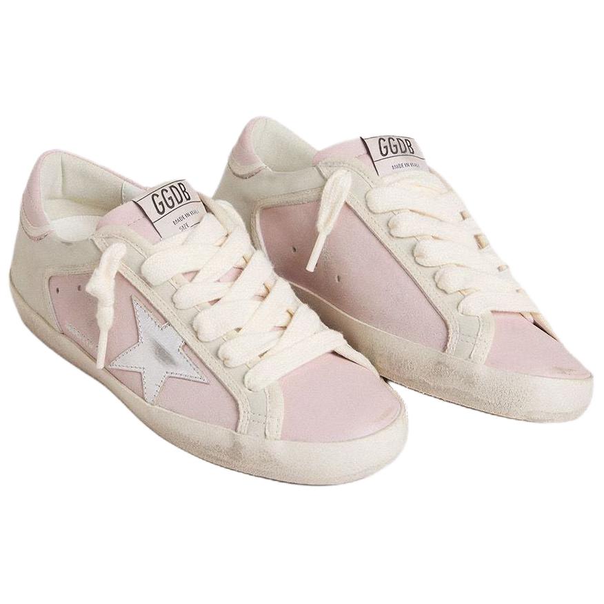 Golden Goose Super Star LTD Low Top Skateboard Shoes Women's Pink