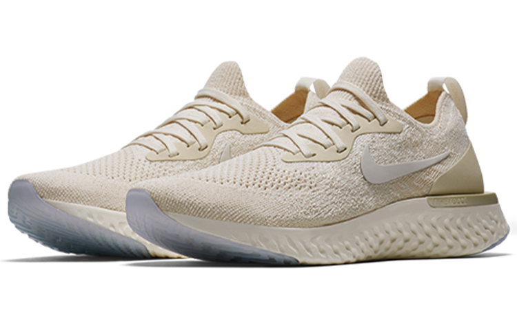 Nike Epic React Flyknit Light Cream Women's