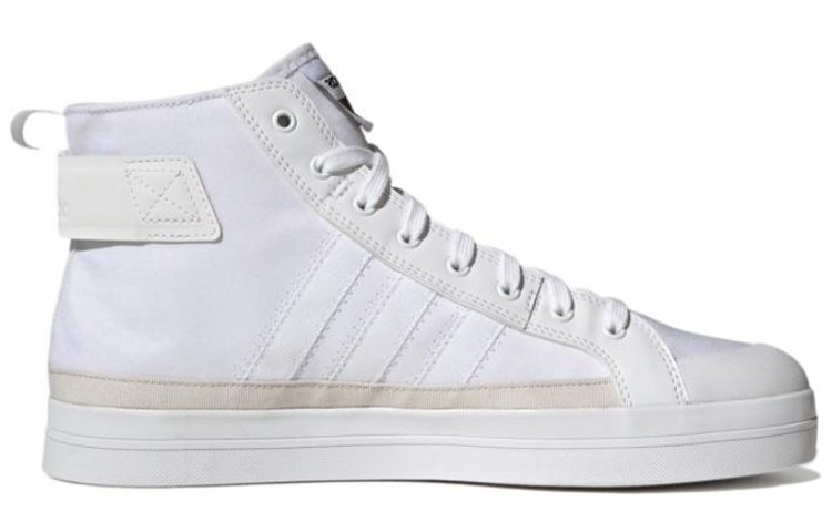 Adidas Neo City Canvas Wear resistant Casual Skateboarding Shoes Unisex White