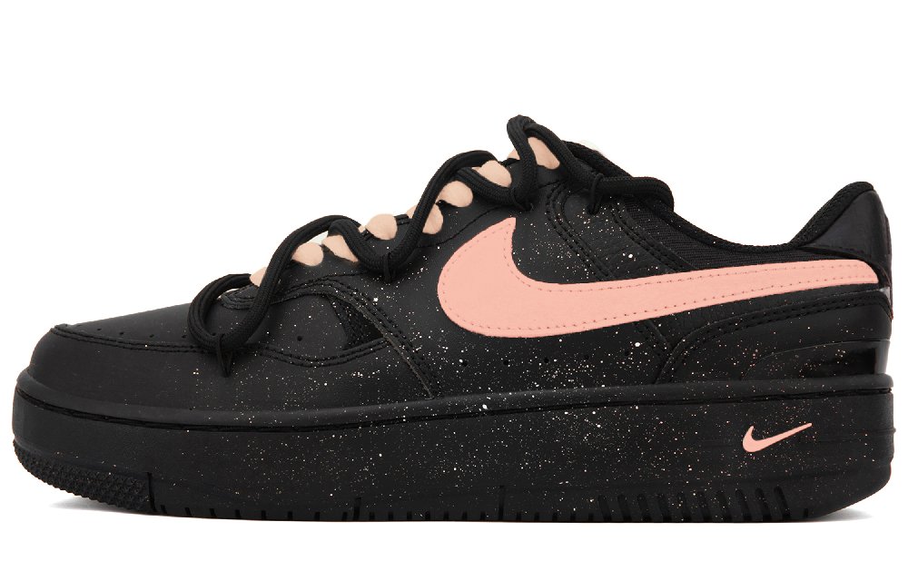 Nike Gamma Force Anti-Slip Wear-Resistant Low-Top Skateboard Shoes Women's Black Pink