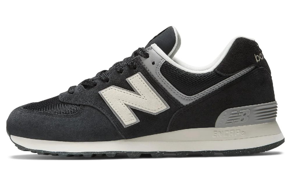 New Balance 574 Double Navy White