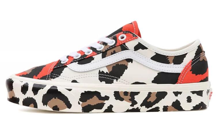 Vans Animal Old Skool 'Black White Red Leopard' Women's