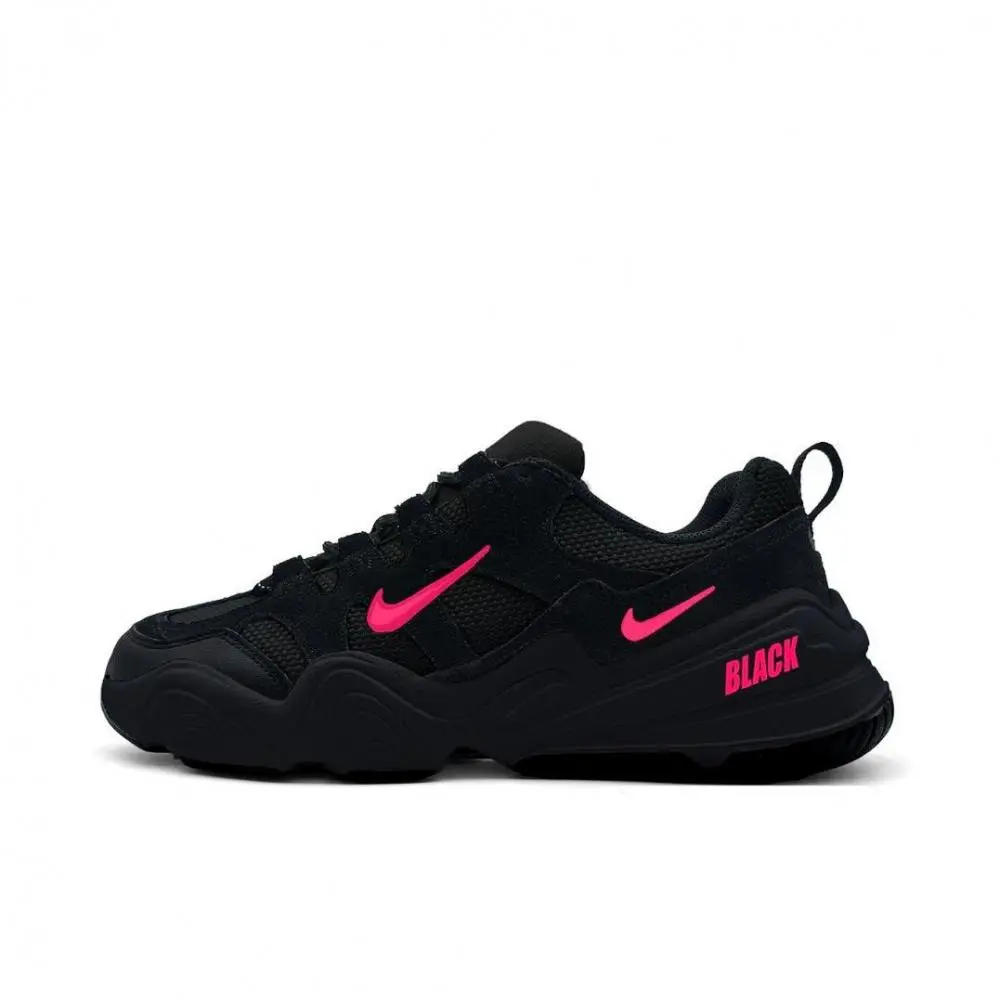 Nike Tech Hera Low Top Casual Shoes Unisex Black Pink