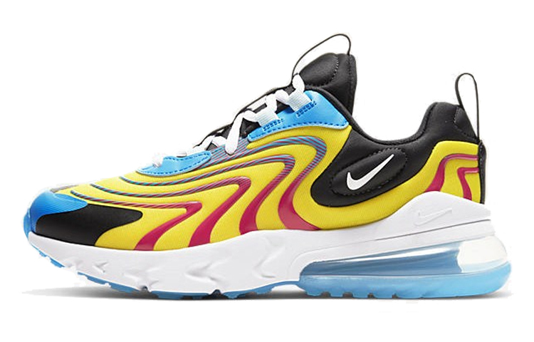 Nike Air Max 270 React Yellow Red GS