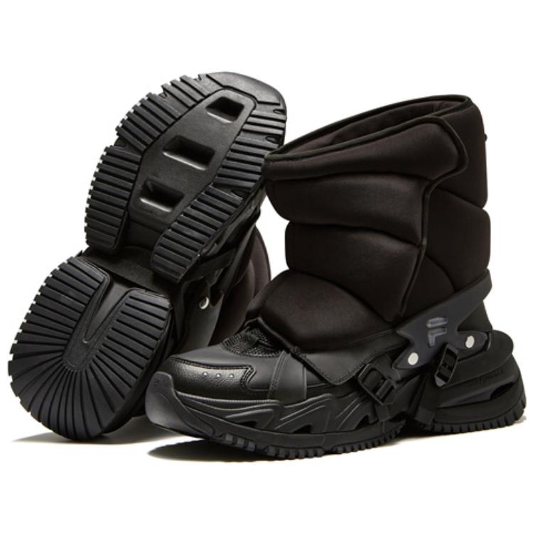 FILA FUSION ARMOUR BOOT Armor Shoes High Top Casual Shoes Men's Black купить в интернет-магазине Yoocart с быстрой доставкой по России.