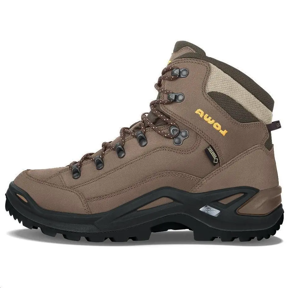 Lowa Renegade GTX Mid top Mountaineering Shoes Men's Tan