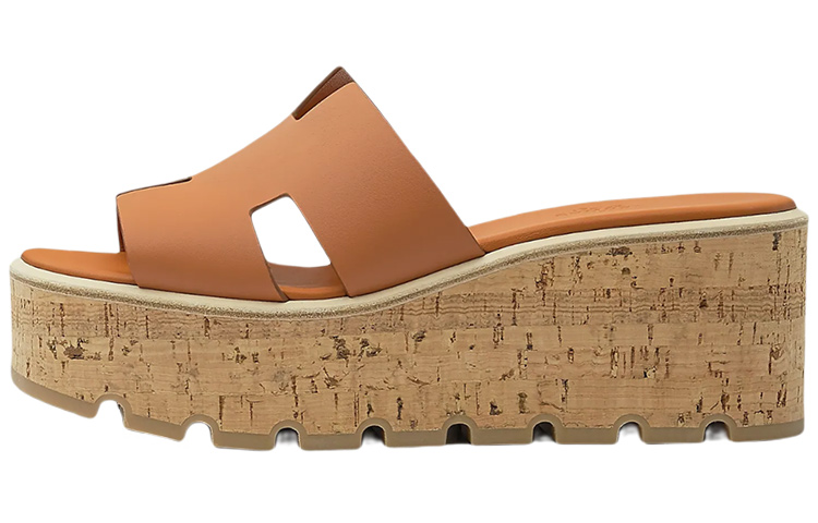 HERMES Eze Slip Resistant Slide Slippers Women's Brown