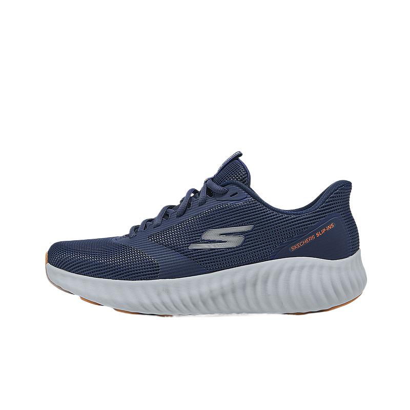 Skechers Low Top Running Shoes Men's Blue