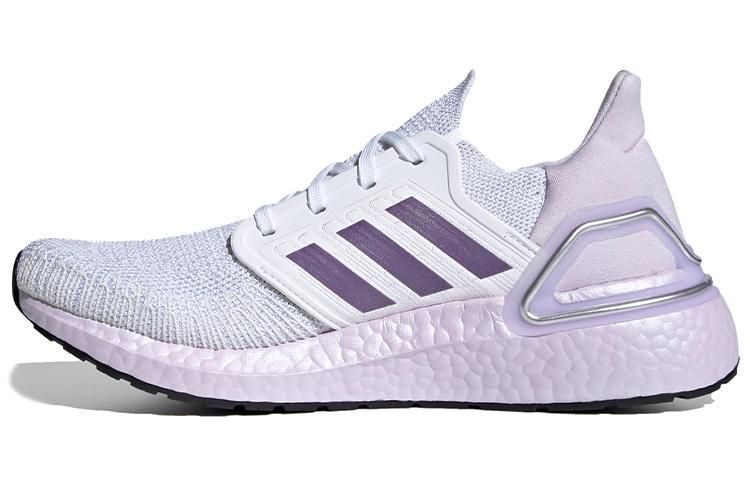 Adidas Ultra Boost 20 White Tech Purple Women's