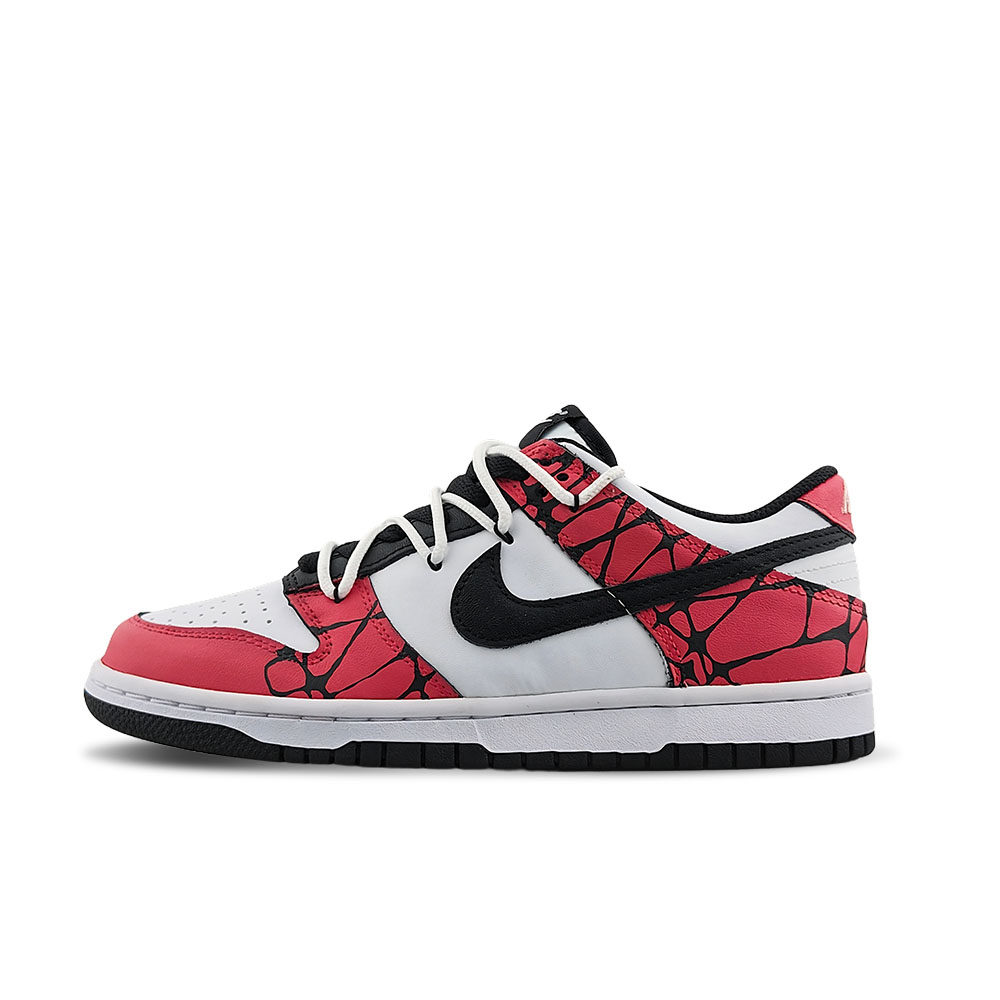 Nike Dunk Anti-Slip Wear-Resistant Low-Top Skateboard Shoes Unisex Red