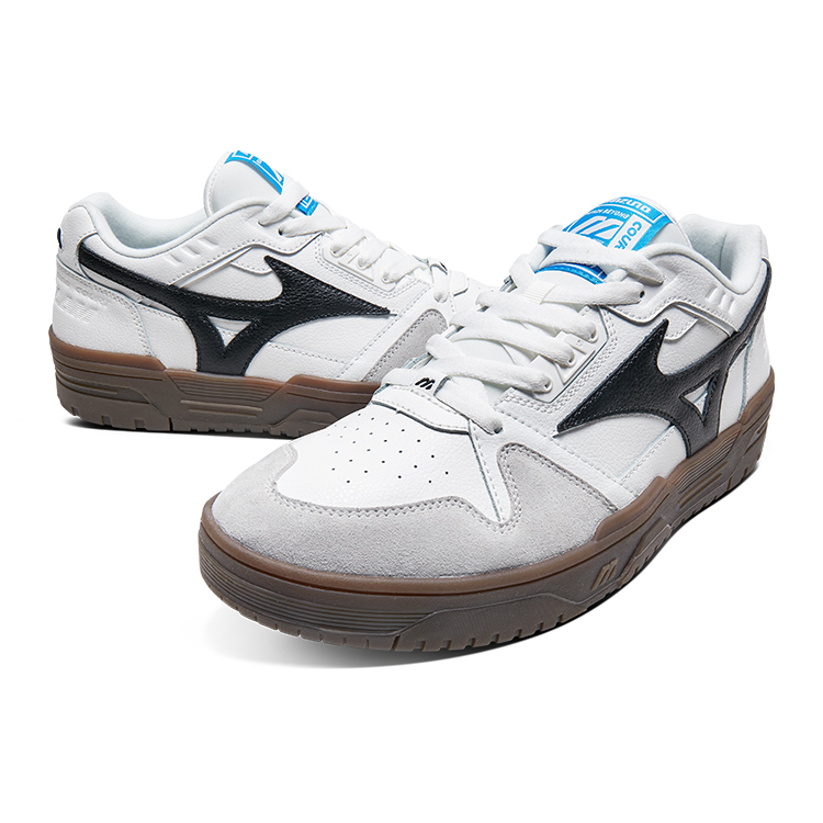 Mizuno Anti-Slip Wear-Resistant Low-Top Casual Shoes Unisex Beige White Black Brown