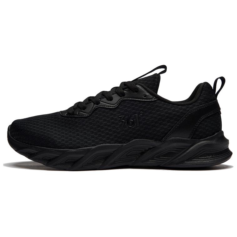 361° Abrasion Resistant Low Top Running Shoes Men's Black
