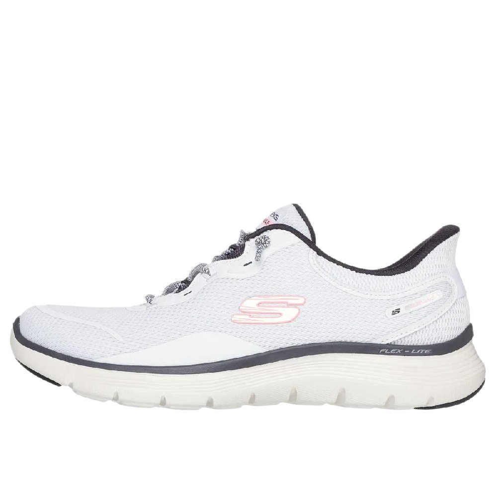 Skechers Flex Appeal 5.0 Low Top Running Shoes Women's White
