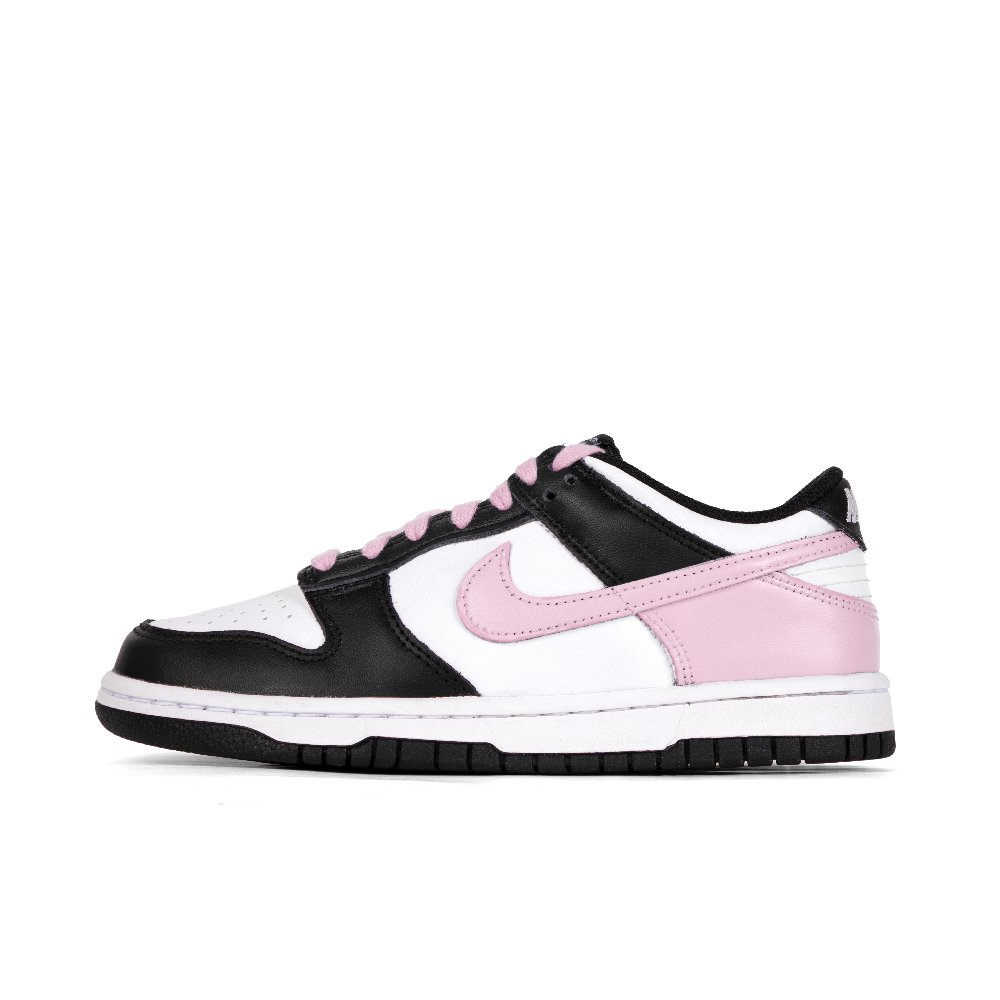 Nike Dunk Waterproof And Wear-resistant Low-Top Skateboard Shoes Unisex Black White Pink