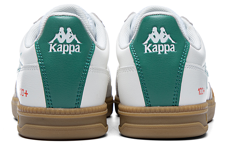 Kappa Low Top Skateboard Shoes Unisex White Gray Green