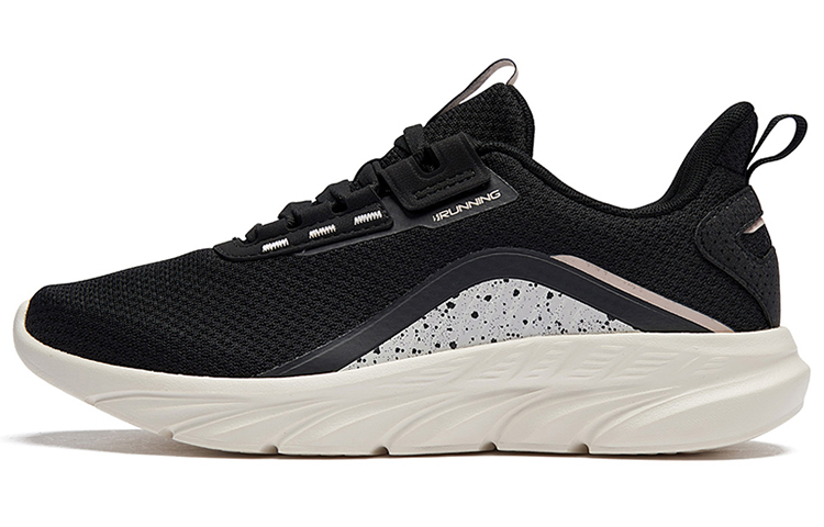 361° Breathable And Lightweight Low Top Sports Casual Shoes Women's Obsidian Black