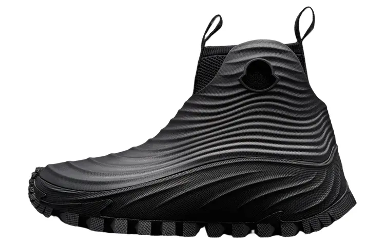 Moncler Acqua Fashion Ankle Boots Men's Black