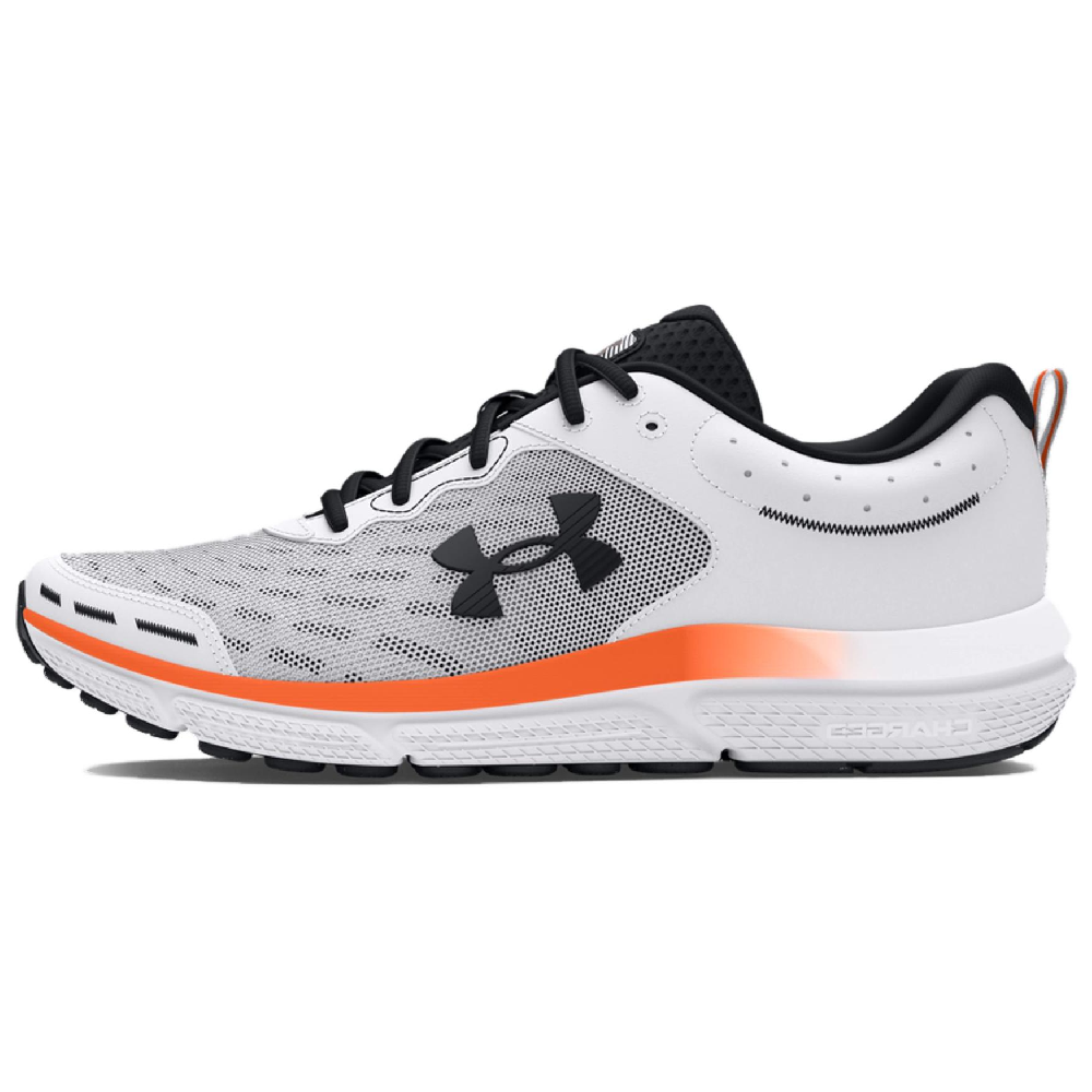 Under Armour Charged Assert 10 'White Black Orange'