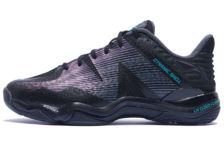LINING Sonic Boom Badminton Shoes Men's Low top Standard Black