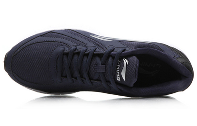 LiNing Cushioning Anti-Slip Wear-Resistant Breathability Low-Top Running Shoes Unisex Blue White